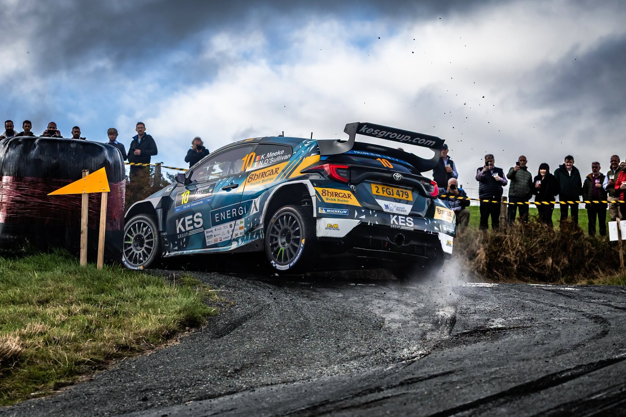 Meeke leads ERC charge as McRae wins BRC Saturday at Rali Ceredigion